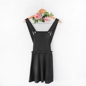 Black & Buttoned Romper! UNWORN